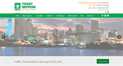 Desktop Screenshot of estrellaticketdefense.com